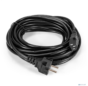 Exegate EP280657RUS Кабель питания ExeGate Power PC-10P  (Евровилка Schuko->С13) VDE-250V-3*1.0mm2,  медь,  черный,  10м