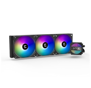 Zalman CPU Liquid Cooler 360mm,  ARGB,  black