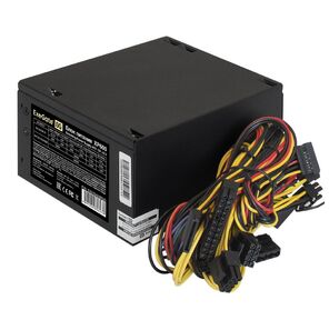 REF Блок питания 600W Exegate XP600,  ATX,  black,  12cm fan,  24+4pin,   (6+2)pin PCI-E,  3*SATA,  1*FDD, 