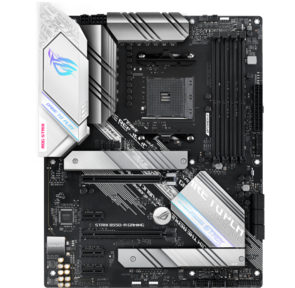 ASUS ROG STRIX B550-A GAMING,  Socket AM4,  B550,  4*DDR4,  HDMI+DP,  CrossFireX,  SATA3 + RAID,  Audio,  2, 5Gb LAN,  USB 3.2*8,  USB 2.0*6,  ATX ; 90MB15J0-M0EAY0