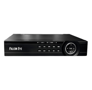 Falcon Eye FE-MHD2104 4 канальный 5 в 1 регистратор: запись 4кан 5Мп Lite*12k / с; 1080P*15k / с; 720P*25k / с; Н.264 / H.265 / H265+; HDMI,  VGA,  SATA*1  (до 10Tb HDD),  2 USB; Аудио 1 / 1; Смарт функции записи и в