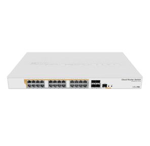 MikroTik CRS328-24P-4S+RM Коммутатор с поддержкой PoE,  802.3af / at,  4 SFP / SFP+,  24 x 1000Mbit
