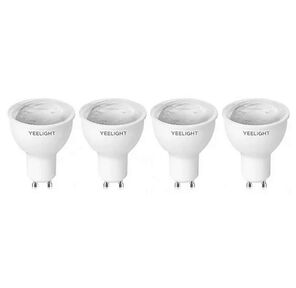 Лампа светодиодная Yeelight Умная лампочка Yeelight GU10 Smart bulb W1 (Dimmable) - упаковка 4 шт.