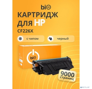 Bion BCR-CF226X Картридж для HP{LaserJet Pro M402n / M402dn / M402dw / MFP M426fdw / MFP M426fdn } (9000  стр.),  Черный,  с чипом