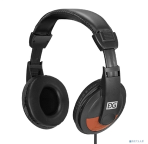 Exegate EX295315RUS Полноразмерные наушники с микрофоном  (гарнитура) ExeGate Office HS-130S  (2x3.5мм,  динамик 40мм,  20-20000Гц,  длина кабеля 2.2м,  регулировка громкости)