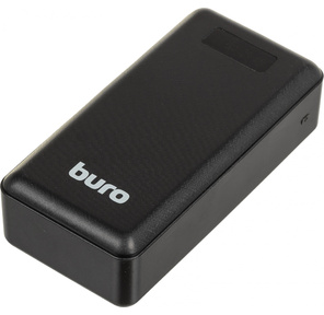 Buro BPF30D Мобильный аккумулятор 30000mAh 3A QC PD 22.5W черный  (BPF30D22PBK)