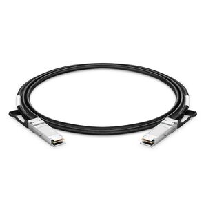 FiberTrade Кабель прямого подключения FT-QSFP28-CabP-AWG26-1  (100G,  QSFP28,  AWG26,  1м)