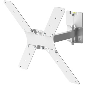 Кронштейн для телевизора Holder LCD-5520-W белый 32"-55" макс.45кг настенный поворотно-выдвижной и наклонный