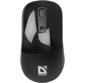 Мышь беспроводная Defender Datum MB-065  /  оптическая  /  3+1колесо-кнопка /  USB  /  1000 / 1600 dpi  /  черный.