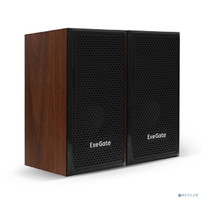 Exegate EX287058RUS Акустическая система 2.0 ExeGate Tango 312  (питание USB,  2х3Вт  (6 Вт RMS),  80-20000Гц,  светлое дерево)