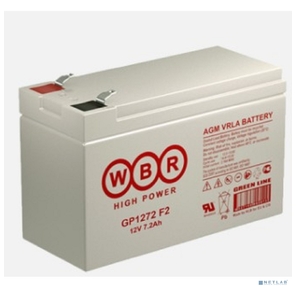 WBR Батарея GP1272  (12V / 7.2Ah)