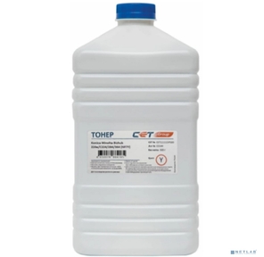 Тонер NF7Y для KONICA MINOLTA Bizhub C654 / C754 / C654e / C754e  (аналог A3VU250 / TN-711Y)  (CET) Yellow,  500г / бут,  CET111115Y500