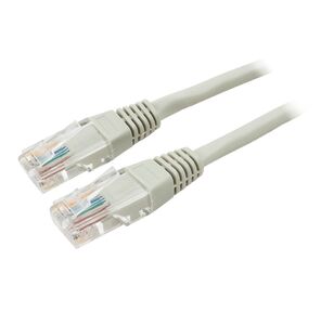 Cablexpert Патч-корд медный UTP PP10-5M кат.5,  5м,  литой,  многожильный  (серый)
