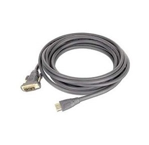Кабель HDMI-DVI Gembird,  10м,  19M / 19M,  single link,  черный,  позол.разъемы,  экран [CC-HDMI-DVI-10MC]