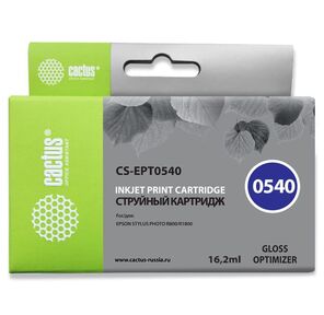 Cactus CS-EPT0540 Картридж струйный глянец для Epson Stylus Photo R800 / R1800  (16.2мл)