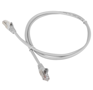 Кабель Patch cord Lanmaster TWT-45-45-5.0 / S6-GY 5м FTP Cat 6 Grey
