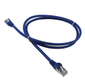 Патч-корд LANMASTER LSZH FTP кат.5e,  3.0 м,  синий