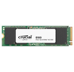 Твердотельный диск 480GB Crucial E100 M.2,  NVMe 3D TLC [R / W - 4700 / 2500 MB / s]