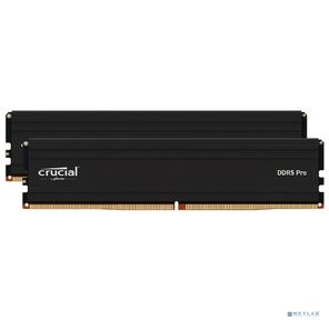 Модуль памяти Crucial 32GB DDR5 UDIMM 5600MHz CP2K16G56C46U5 kit 2*16gb,  CL46-45-45