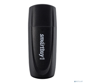 Smartbuy USB Drive 4GB Scout Black  (SB004GB2SCK)