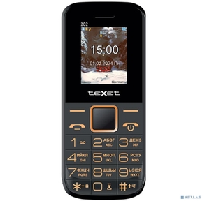 Мобильный телефон teXet TM-202 цвет черный