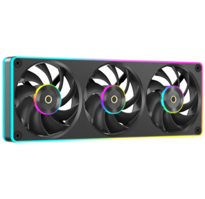 Вентилятор для корпуса Ocypus Sigma F36 BK ARGB,  3x120x120x25mm,  4-PIN PWM,  500-2200 RPM,  36 DBA MAX,  FLUID DYNAMIC BEARING