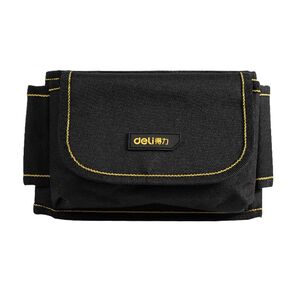 Пояс монтажника со сквозными карманами Deli DL5864  600 x 145 x 50 мм,  8+1 карманов,  ткань Оксфорд 600D