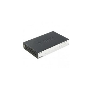 Коммутатор D-Link Unmanaged Switch 8x100Base-TX,  metal case