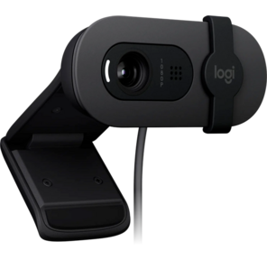 Logitech Webcam Brio 100,  1920x1080,  GRAPHITE,  защитная шторка,  [960-001585]