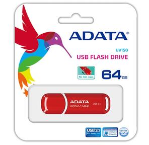 Флэш-накопитель USB3.1 64GB RED AUV150-64G-RRD ADATA