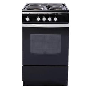 Плита Электрическая De Luxe 5004.12э черный 50x50x85