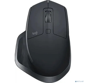Мышь Logitech MX Master 2S черный / серый оптическая  (4000dpi) беспроводная BT / Radio USB  (5but)