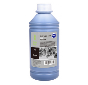 Cactus CS-EPT6641-1000 Чернила для Epson L100 / L110 / L120 / L132 / L200 / L210 / L222 / L300 / L312 / L350 / L355 / L362 / L366 / L456 / L550 / L555 / L566 / L1300,  черный,  1000мл