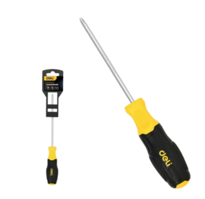 Отвертка Torx Deli DL6310030T T30x100мм сталь Cr-V,  двухкомпонентная прорезиненная рукоять