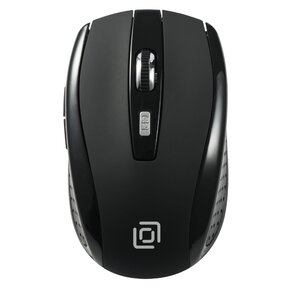 Мышь Oklick 635MB черный оптическая  (1600dpi) беспроводная BT  (5but)