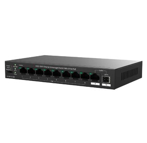 Коммутатор 8PORT 9GE+1SFP POE G1110PF-8-120W IP-COM