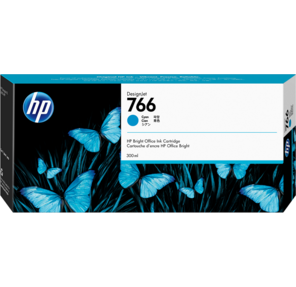 Cartridge HP 766 для HP DesignJet XL 3600 MFP,  300 мл,  голубой
