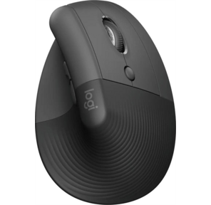 Мышь Logitech Lift графитовый оптическая  (4000dpi) беспроводная USB  (5but)
