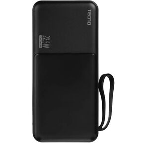 Мобильный аккумулятор Tecno OnGO L101Q 10000mAh QC3.0 / PD3.0 22.5W 3A 2xUSB-A / USB-C черный
