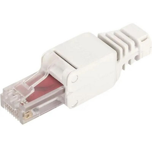 Коннектор Lanmaster LAN-TMP-S6A полевойRJ45 кат.6A STP бел.  (упак.:1шт)