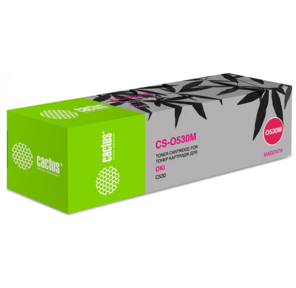 Cactus CS-O530M Тонер Картридж пурпурный для Oki C530  (5000стр.)