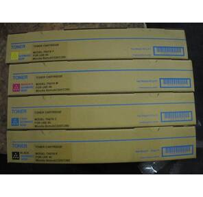 Тонер Konica-Minolta bizhub C220 / 280 / 360 желтый TN-216Y / TN-319Y  (туба,  437г)  JPN