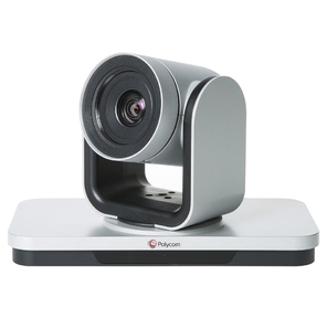 Polycom EagleEye IV-12x Camera with Polycom 2012 logo,  12x zoom,  silver and black,  MPTZ-10. Compatible with RealPresence Group Series software 4.1.3 and later. Includes 3m HDCI digital cable