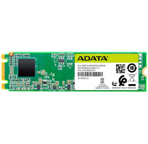 Твердотельный диск 480GB A-DATA Ultimate SU650,  M.2 2280,  SATA III,  [R / W - 550 / 510 MB / s] 3D-NAND TLC