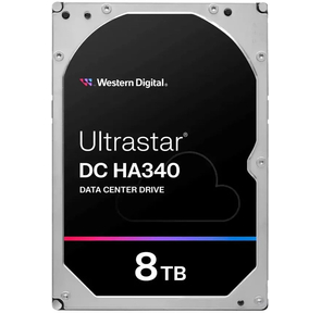 Жесткий диск /  HDD WD SATA Server 8Tb Ultrastar DC HA340 7200 6Gb / s 256MB 1 year warranty