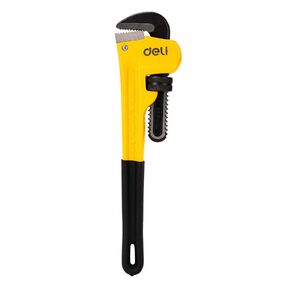 Трубный ключ Deli DL2514 14"; Максимальное открытие  (мм): 48. Cr-Mo + углеродистая сталь.