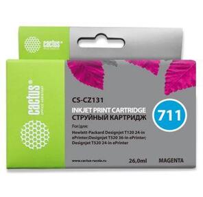 Cactus CZ131A Картридж  № 711  для HP Designjet T120 / 520,  пурпурный,  с чипом
