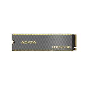 Твердотельный диск 500GB A-DATA LEGEND 860,  M.2 2280,  PCI-E 4x4,  [R / W -5000 / 3000 MB / s] 3D-NAND  (Works with PS5)