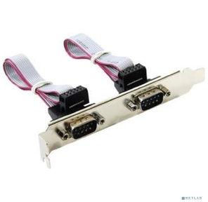 ORIENT C088,  Планка портов в корпус 2xCOM DB9 Male,  oem  (33302)