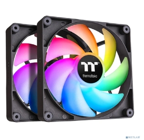 Вентилятор Thermaltake CT120 Sync ARGB черный 4-pin 25.8dB Ret  (CL-F149-PL12SW-A)